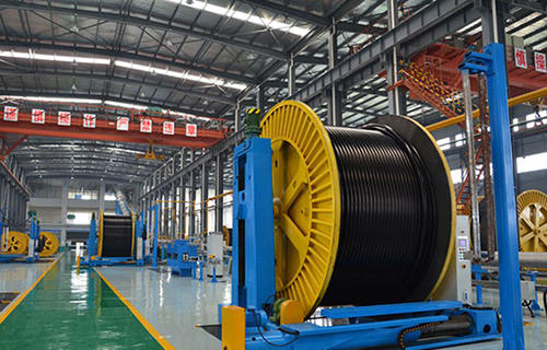 500kV超高壓懸鏈式交聯(lián)生產線